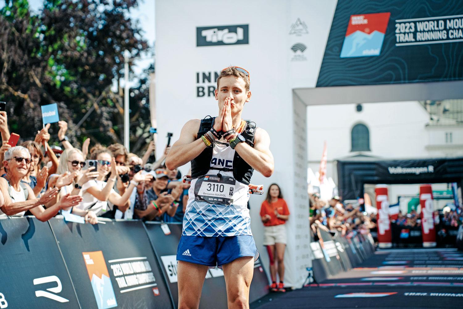 Benjamin Roubiol vince i mondiali di trail lungo a Innsbruck nel 2023